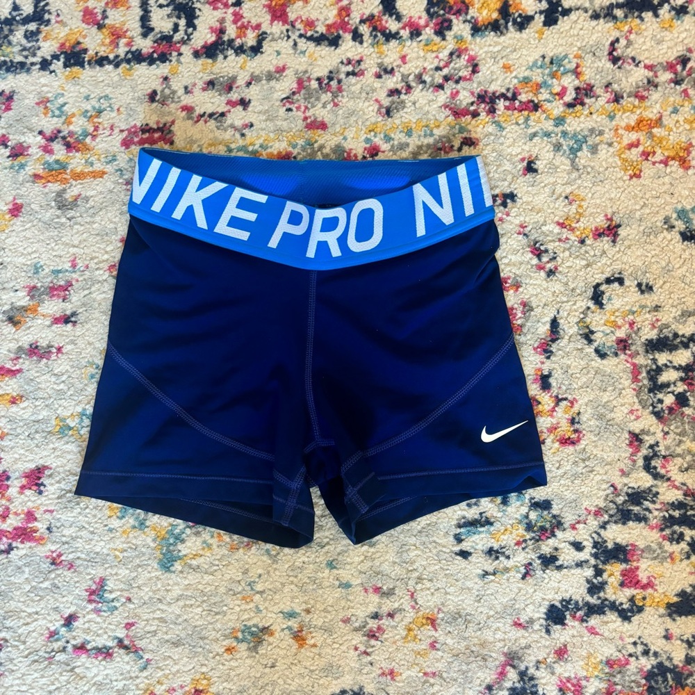 Nike Pro Navy Shorts